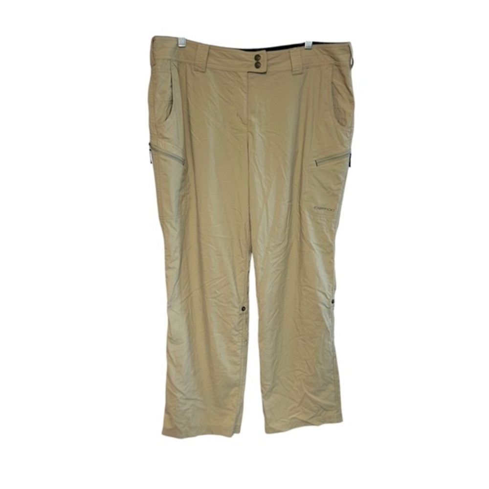 Exofficio 16 nylon cargo hiking‎ pants convertible snap up lightweight outdoor